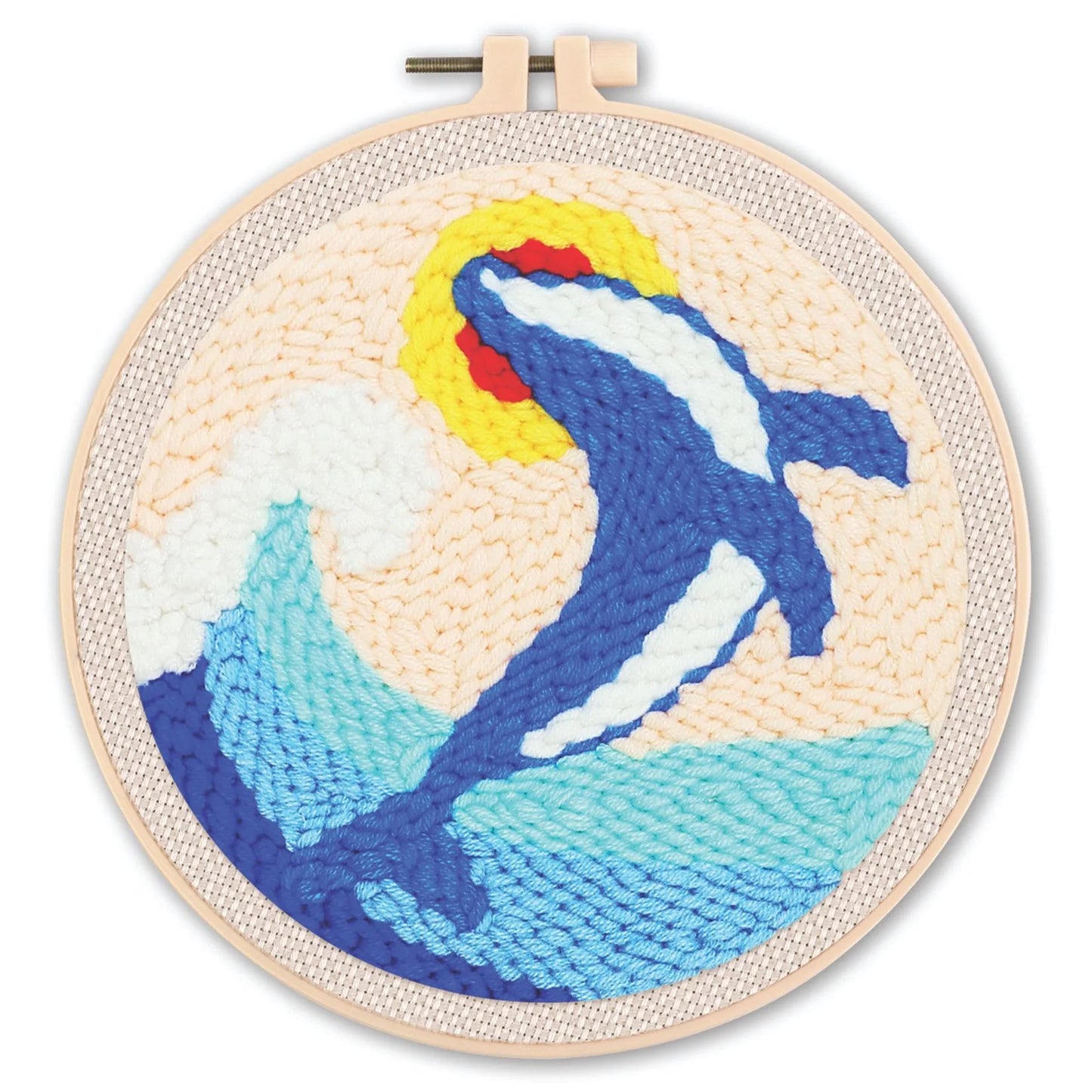 Diy Punch Nadel Stickerei Starterset mit niedlichen Tiermotiven