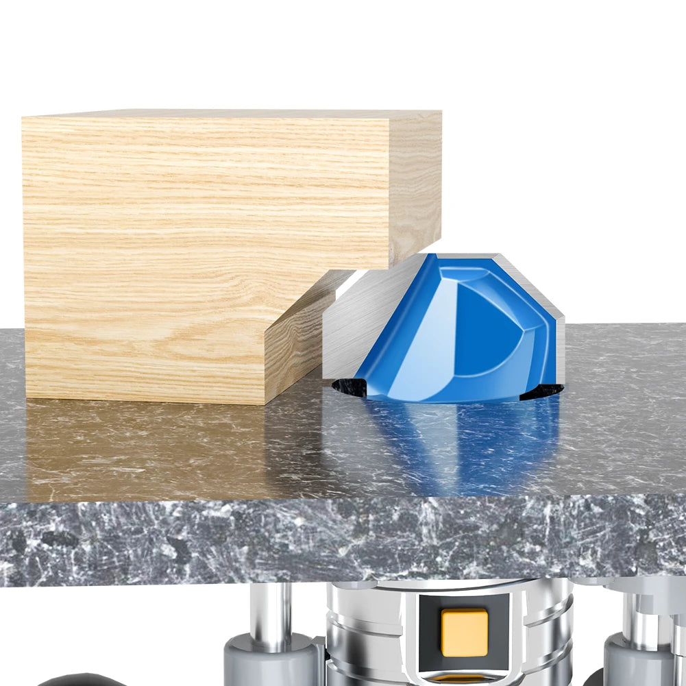 1/2 Schaft V-förmiger Fräser Router Bit für präzise Holzbearbeitung