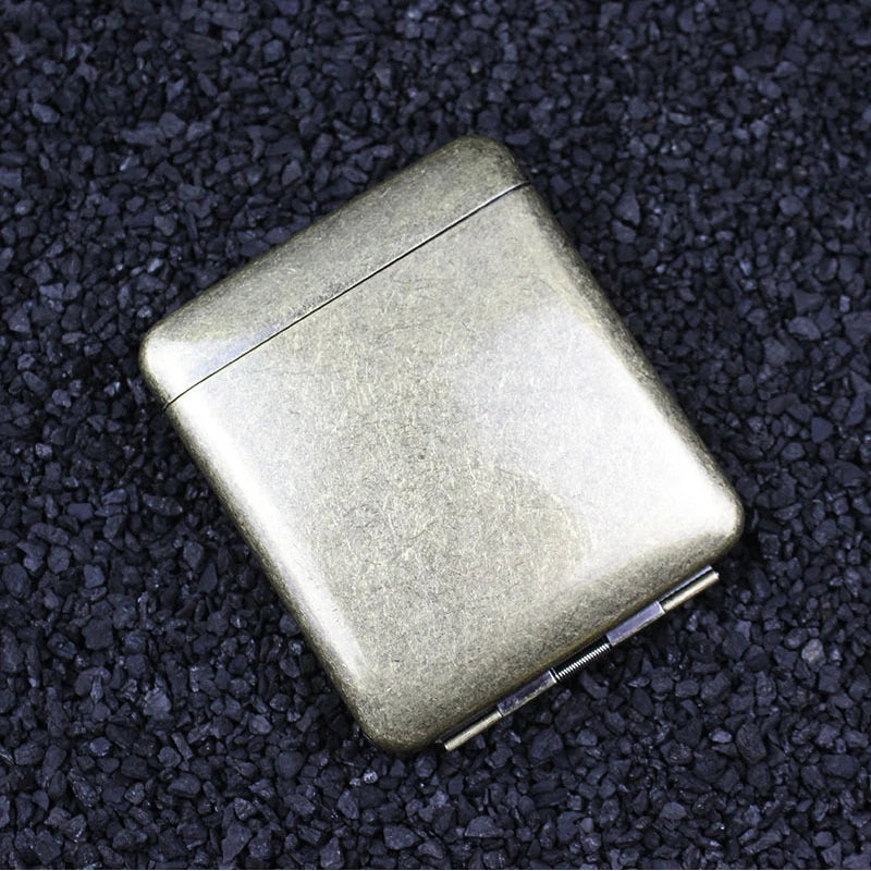 Metall Zigarettenetui mit Adler Muster für 20 Zigaretten