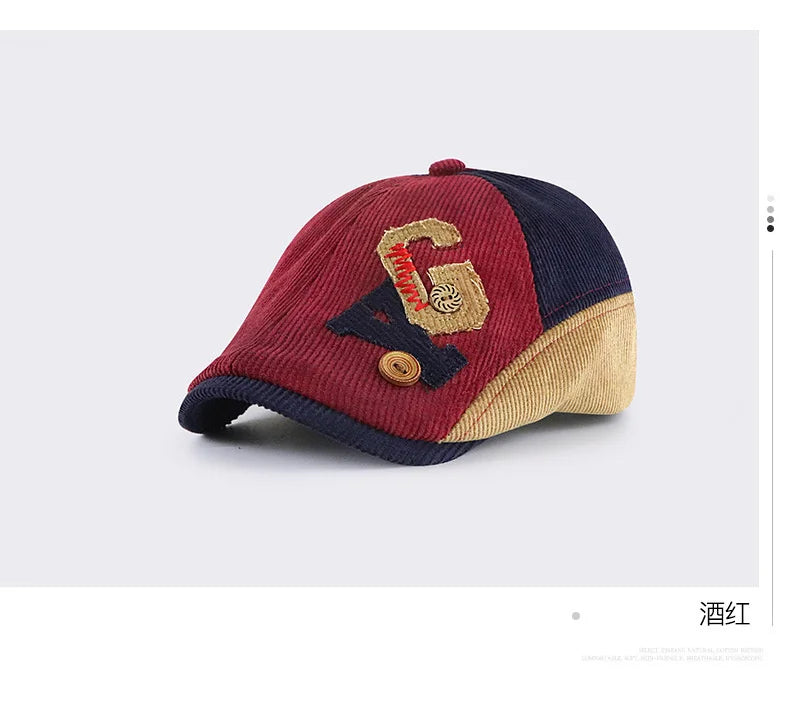 Kinder Winter Baskenmütze Unisex 52-56 cm – Warm und Stilvoll-Yabubest - Home & More