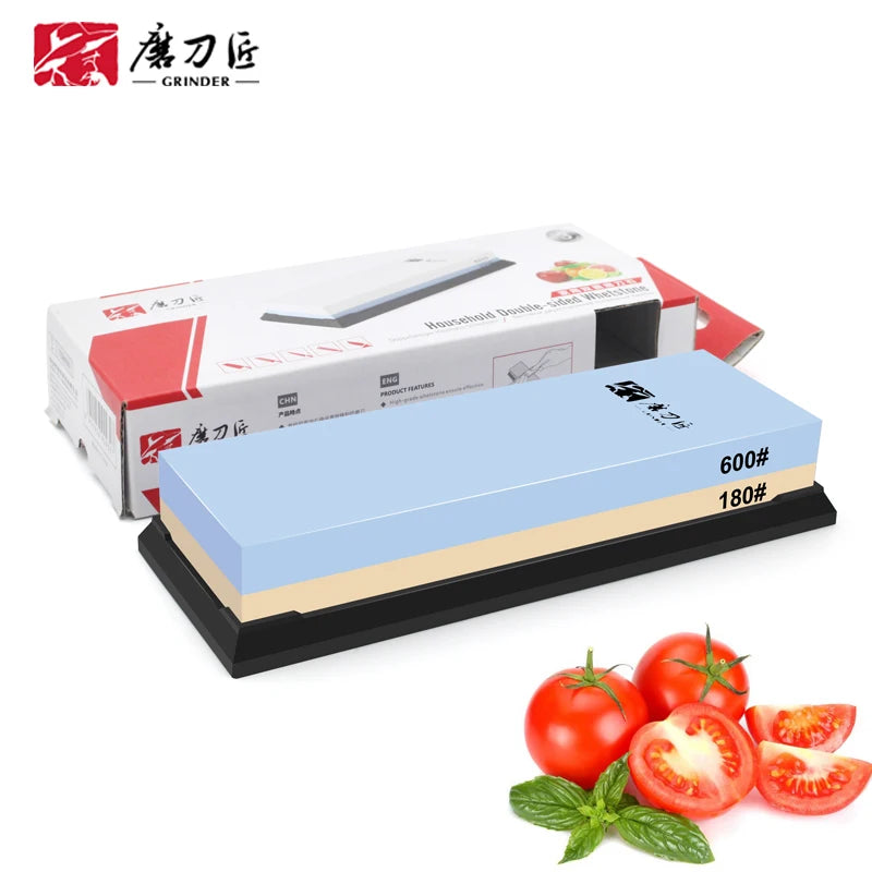 Professioneller weißer Alund Schleifstein für Küchenmesser und Holzarbeiten