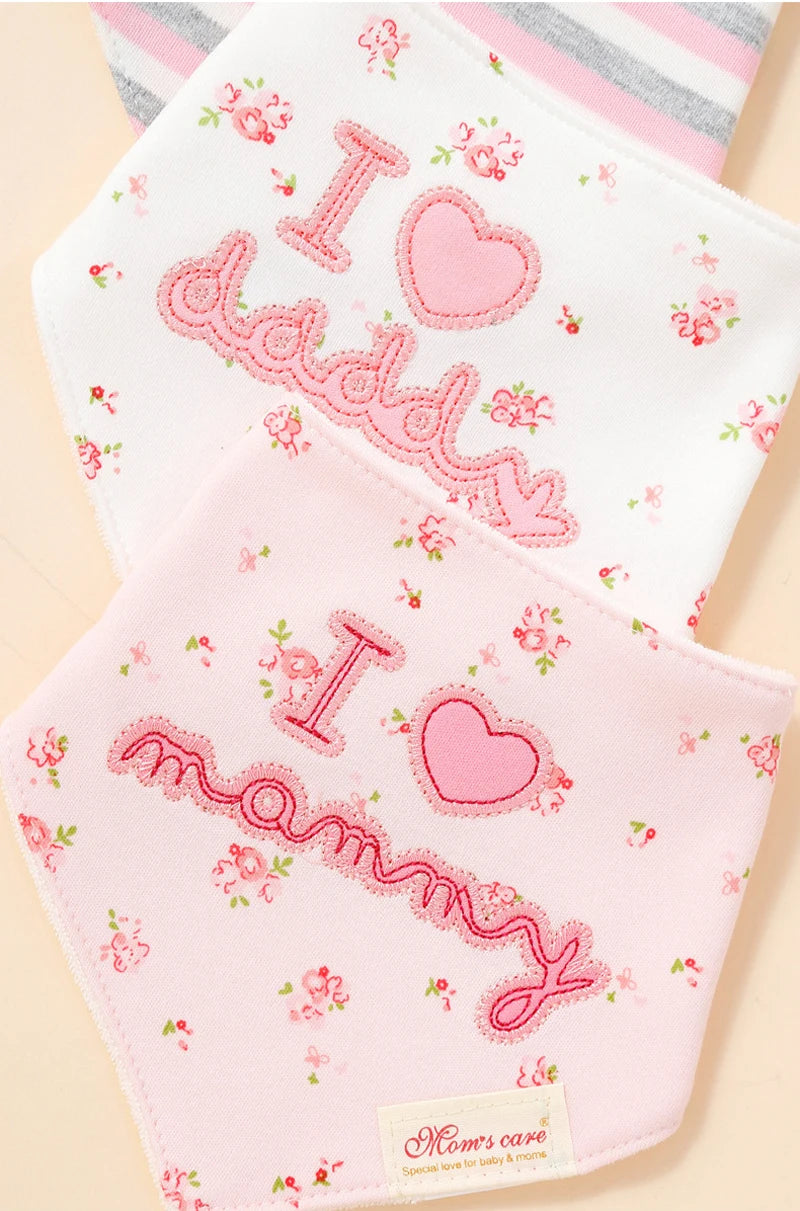 Weiches 3-teiliges Baby-Speicheltuch Set für Jungen - Mädchen – saugfähig, unisex