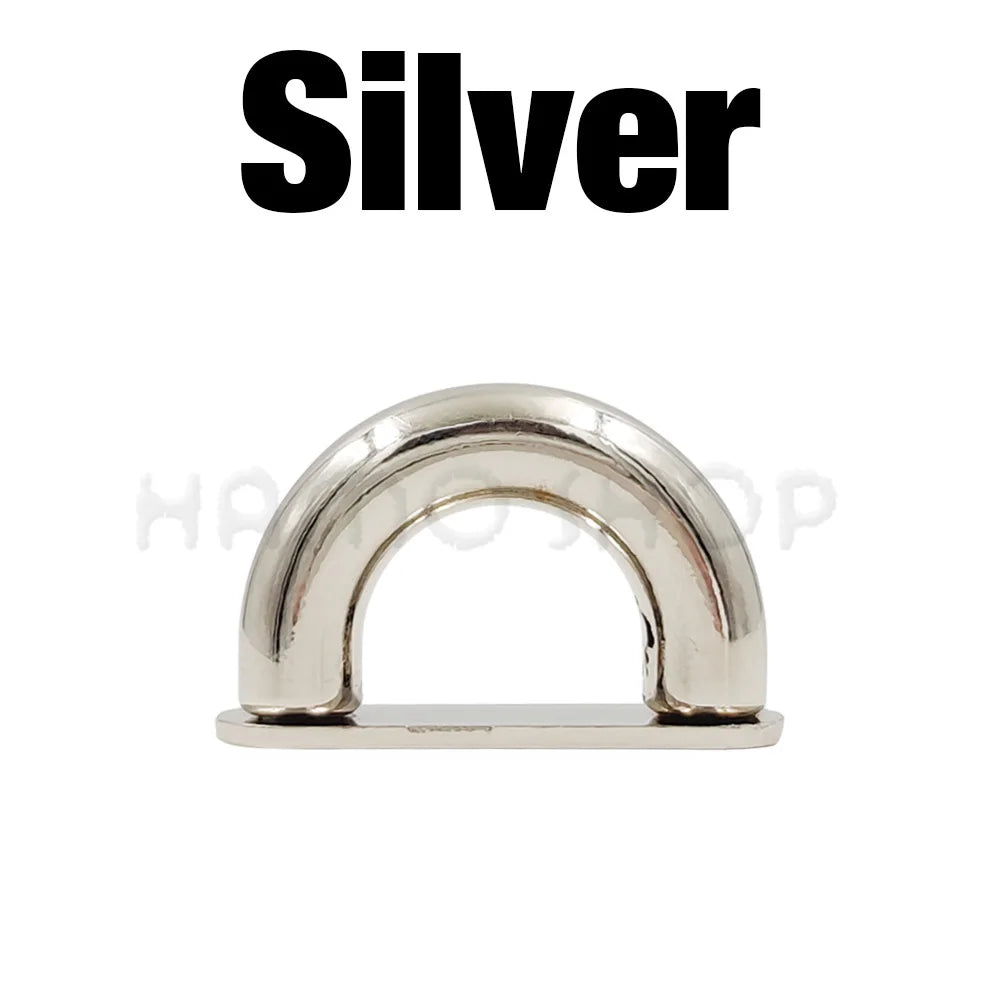 Robuste Metall D Ring Schnallen für Taschen und Gürtel DIY