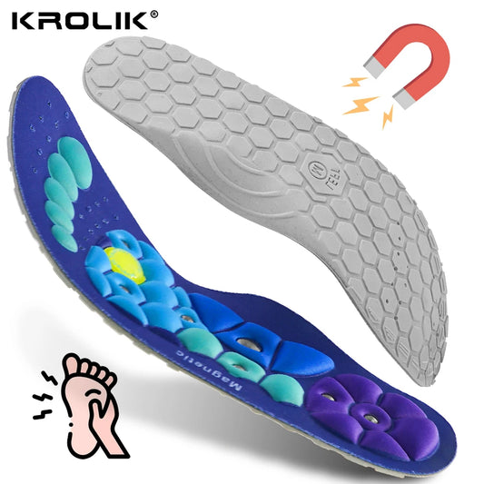 Akupressur Magnet Einlegesohlen für Komfort und Fußunterstützung