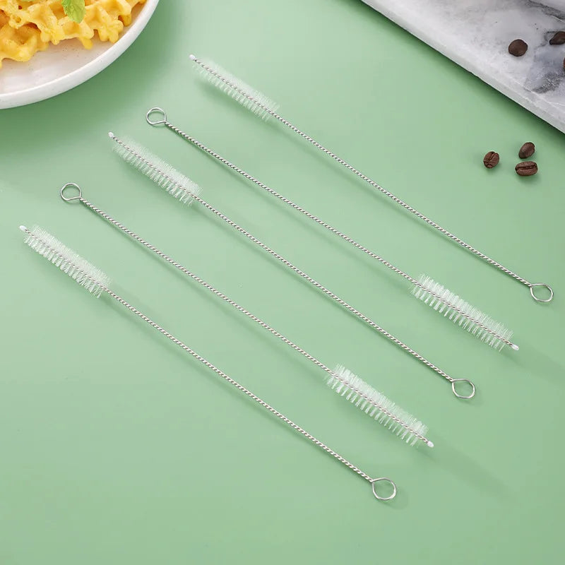 Trinkhalm Reinigungsbürsten Set Nylon Edelstahl für Babytassenflaschen-Yabubest - Home & More