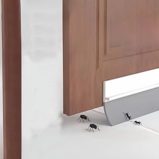 PVC Türbodendichtungsstreifen 90x3,6 cm selbstklebend schalldicht Lückenstopper