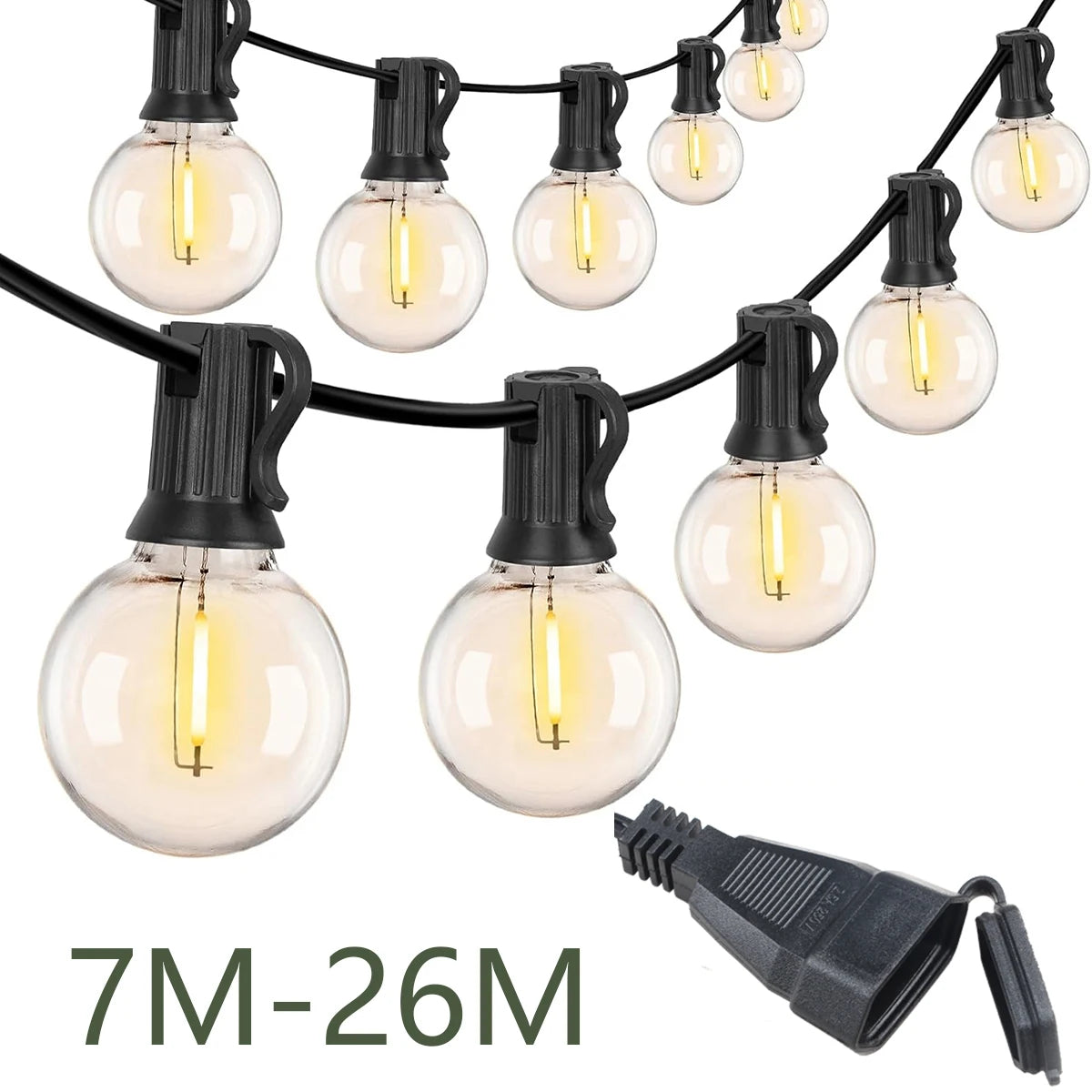 LED Outdoor Festoon-Lichterkette G40 – Garten & Party