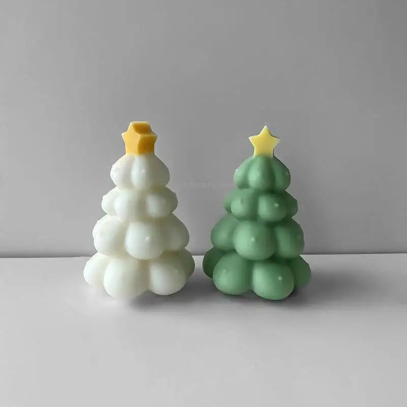 DIY Silikonform Stern Weihnachtsbaum für individuelle Kerzen & Deko