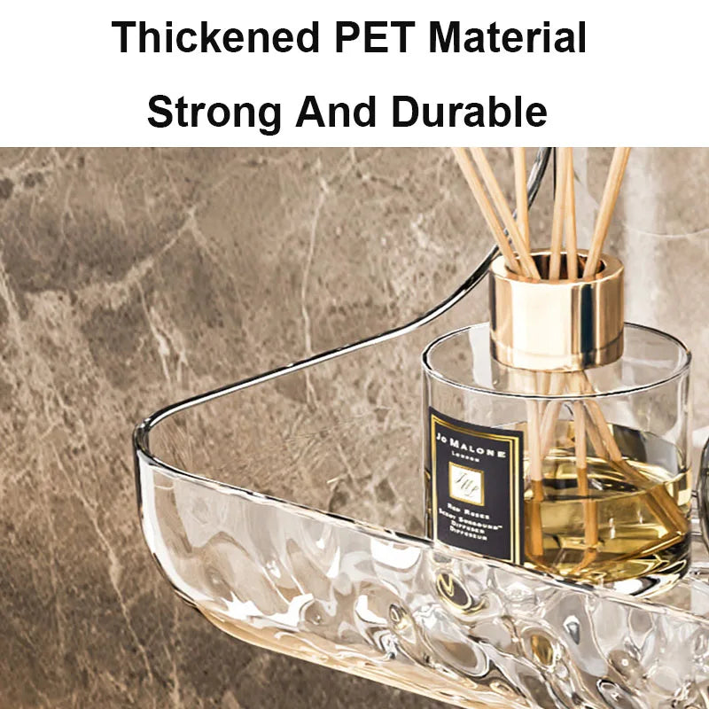 Badezimmer Wandregal ohne Bohrer Organizer Aufbewahrung Dusche Kosmetik