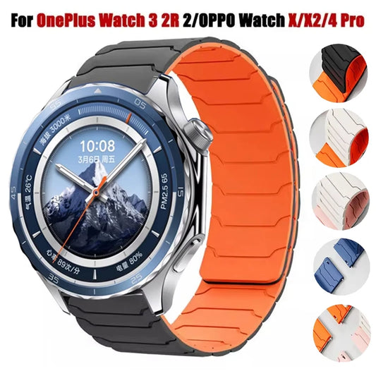 22mm Magnetisches Silikonarmband für vielseitige Smartwatches