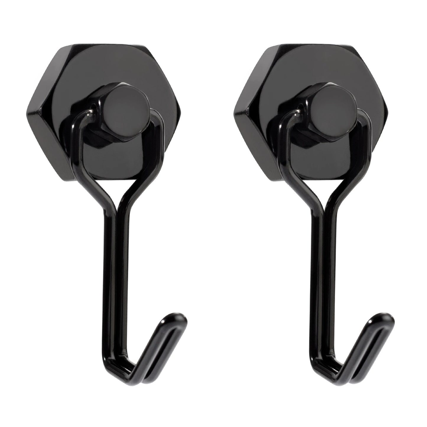 2er Set starke magnetische Haken für Küche Kühlschrank und Bad