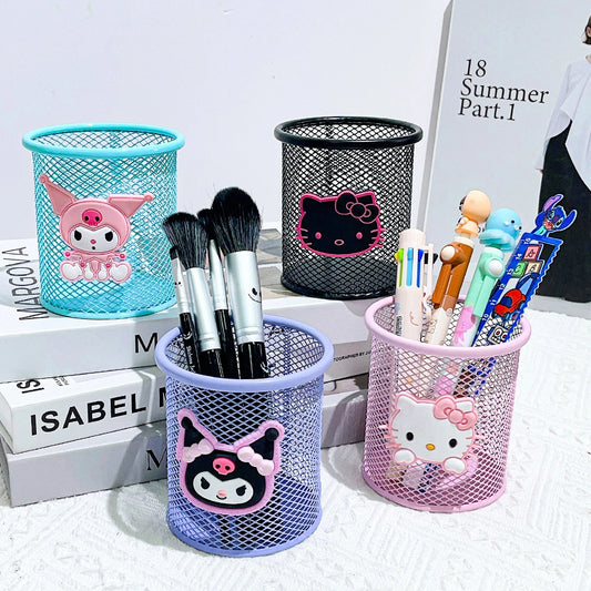 Metall Stifthalter als praktisches Schüler-Desktop-Organizer Zubehör