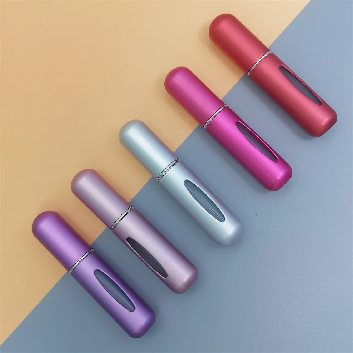 Nachfüllbare Mini Parfüm Flasche Reise Zerstäuber 5ml 1-5 Stück Set