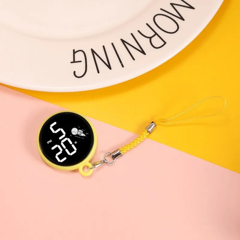 LED-Taschenuhr mit Touchfunktion für Kinder einfache digitale Anzeige