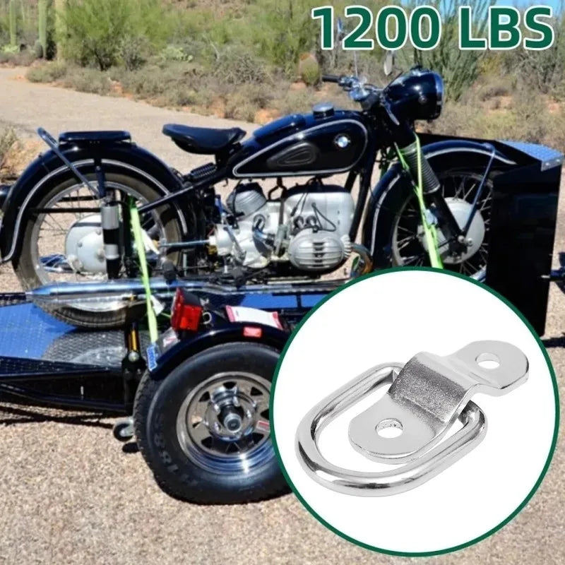 D-Ringe aus Edelstahl zum Binden von Ankern Lasten für Auto Boot Van