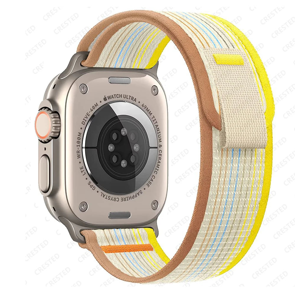 Robustes Nylon Armband für Apple Watch Ultra und alle Serien