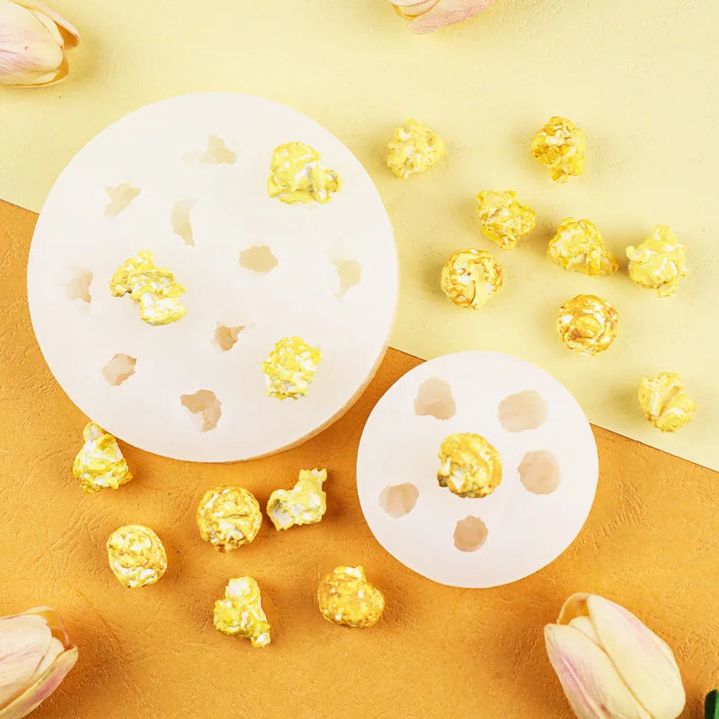Lebensmittelechte 3D Popcorn Silikonform – hitzebeständig - vielseitig
