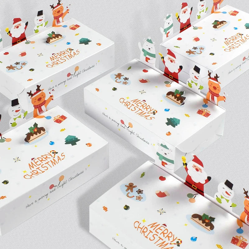 Praktische Geschenkboxen aus Kraftpapier fuer festliche Anlässe