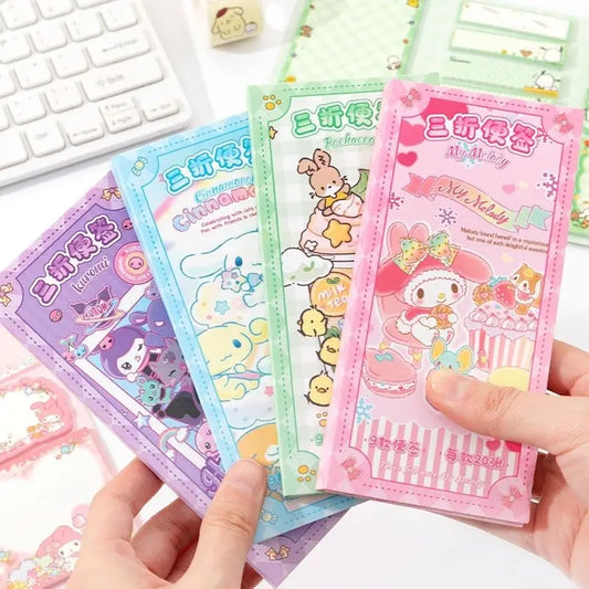 Selbstklebende Kawaii Cartoon Haftnotiz 15x7 cm für Schule - Büro