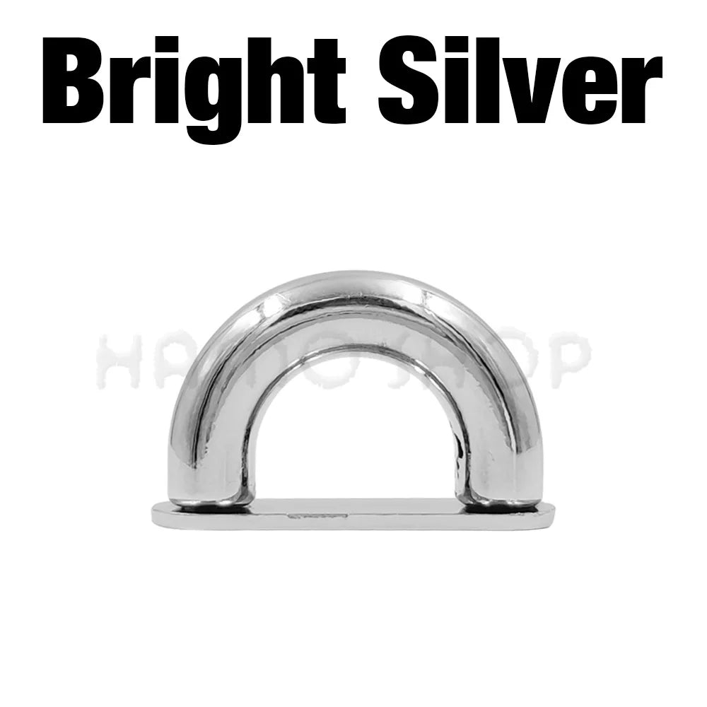 Robuste Metall D Ring Schnallen für Taschen und Gürtel DIY