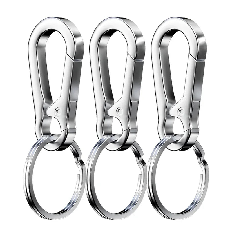 Metall Karabiner Schlüsselanhänger mit Kürbis Form 1-5 Stück Set