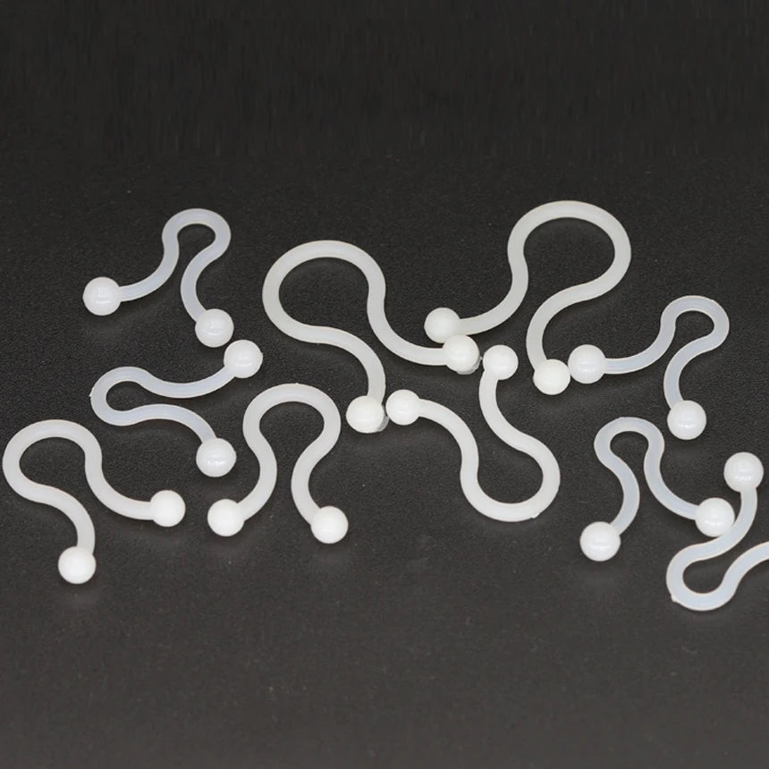 Praktische wiederverwendbare Kabelclips aus Kunststoff für Ordnung