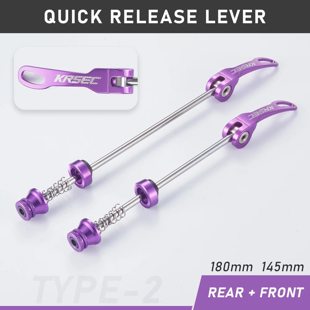 KRSEC Fahrrad Schnellspanner Bolzen für Rennrad & Mountainbike-Yabubest - Home & More