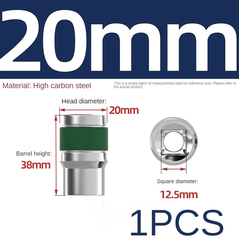 Robuster 8-32mm 1/2 Zoll Steckschlüsselsatz für Pneumatik - Mechaniker