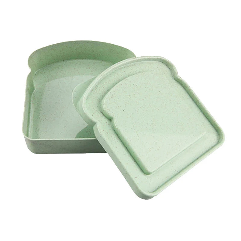 Wiederverwendbare Sandwich Lunchbox mit Deckel für tragbare Aufbewahrung