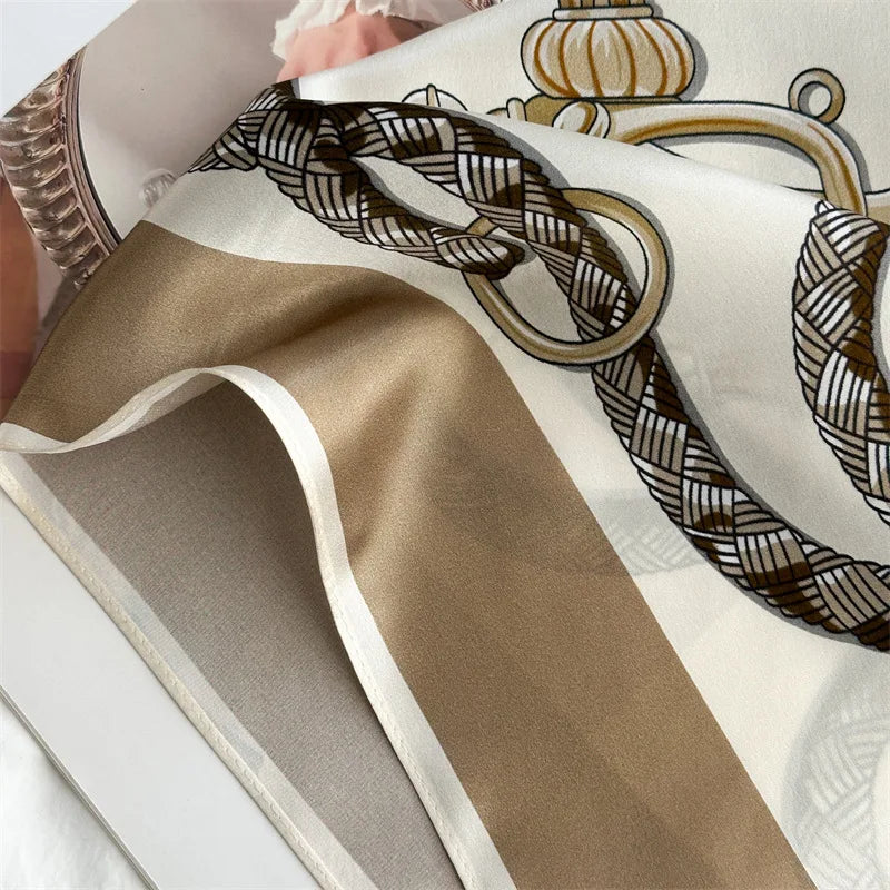 Vielseitiger Seidenschal für Damen aus Tussah-Seide-Yabubest - Home & More