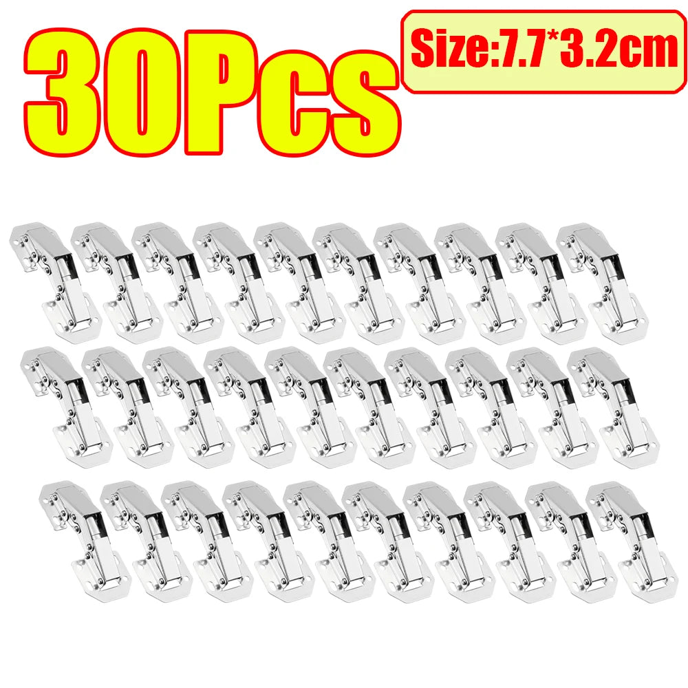 Rostfreie Schrankscharniere ohne Bohren für einfache Möbelmontage