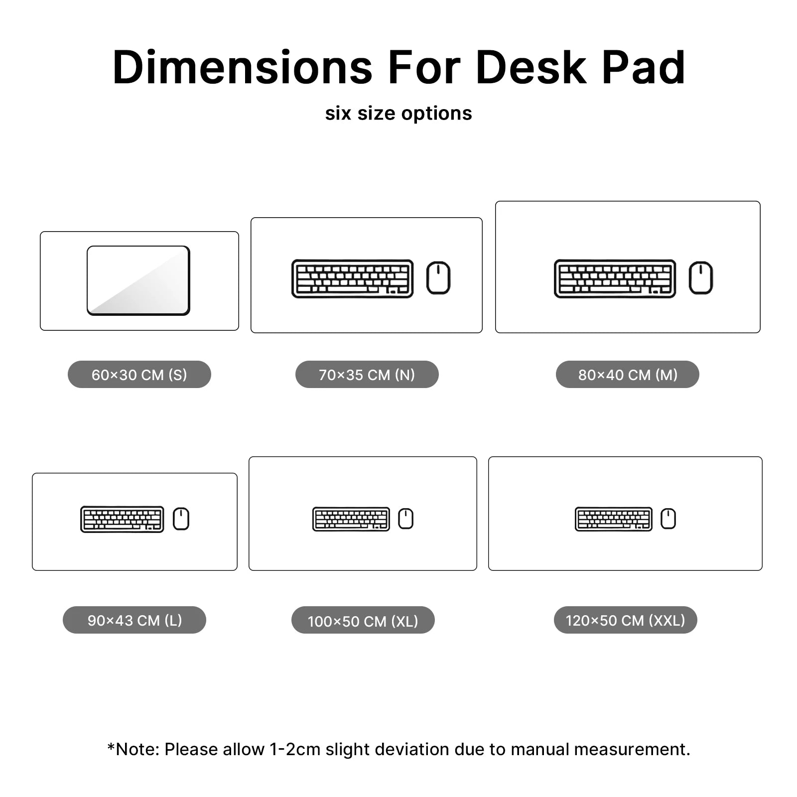 Rutschfeste PU Leder Schreibtischunterlage mit genähten Kanten