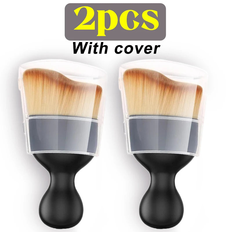 Weicher Reinigungspinsel für Auto Innenraum Tastatur Kamera mit Abdeckung