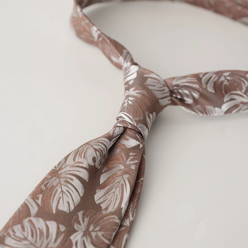 Modische Blumen Krawatte für Damen und Herren