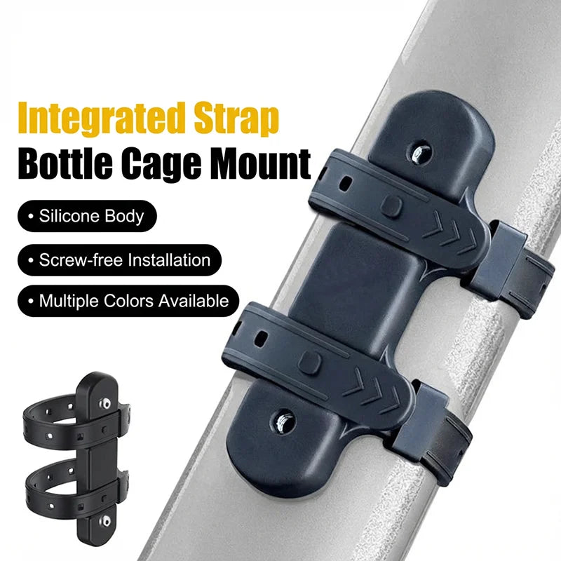 Bohrfreier Silikon-Fahrrad-Flaschenhalter, ultraleicht, bunt-Yabubest - Home & More