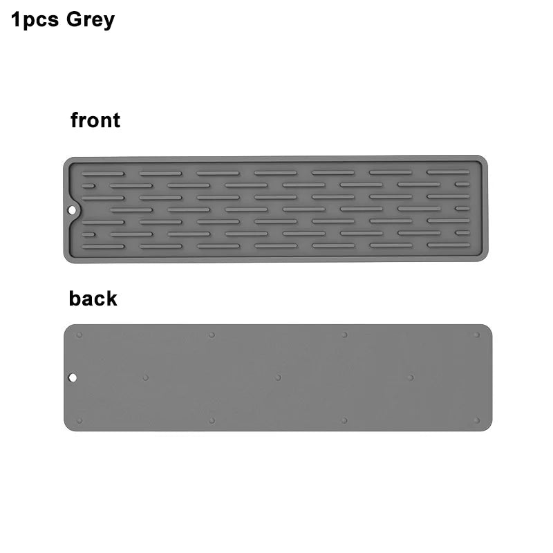 Rutschfeste Silikon Abtropfmatte für Küchen Arbeitsplatten und Bars