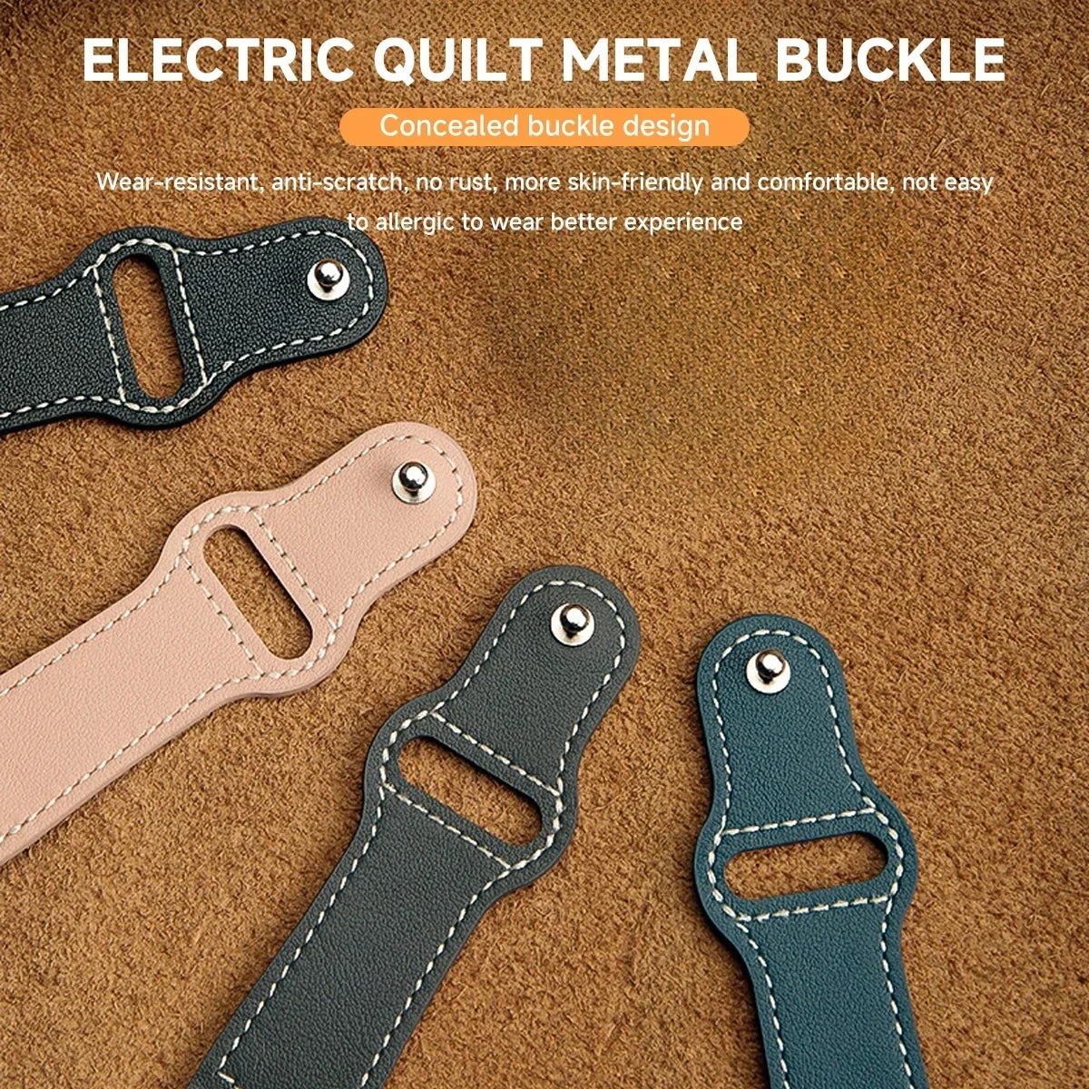 Elegantes Lederarmband für Smartwatch und Fitness Tracker-Yabubestshop