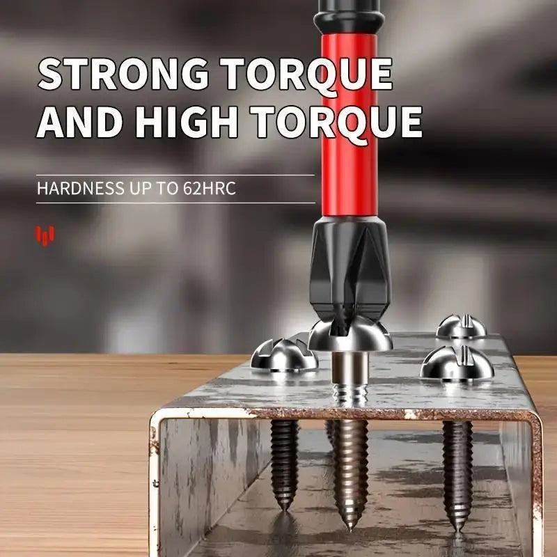 Magnetisches rutschfestes Bohrer Set mit vielseitigen Schraubaufsätzen