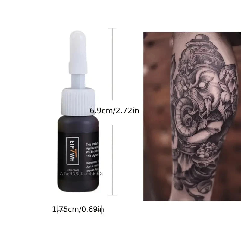 Bunte Tattoo-Tintenkombination 6 8 10 14 Stück langlebige Pigmente