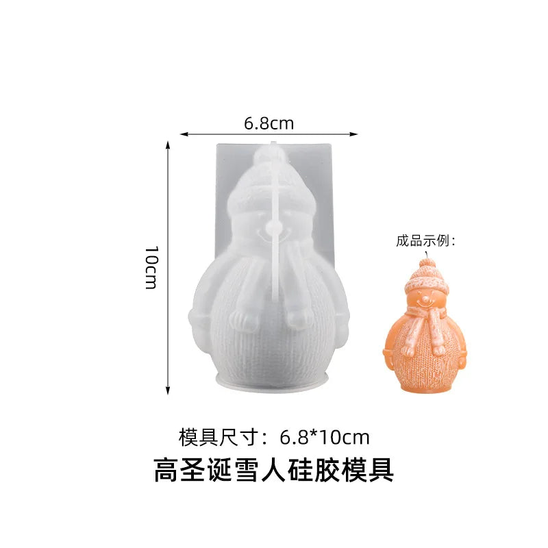 3D Weihnachtsbaum Silikonform für kreative DIY Kerzen und Dekorationen