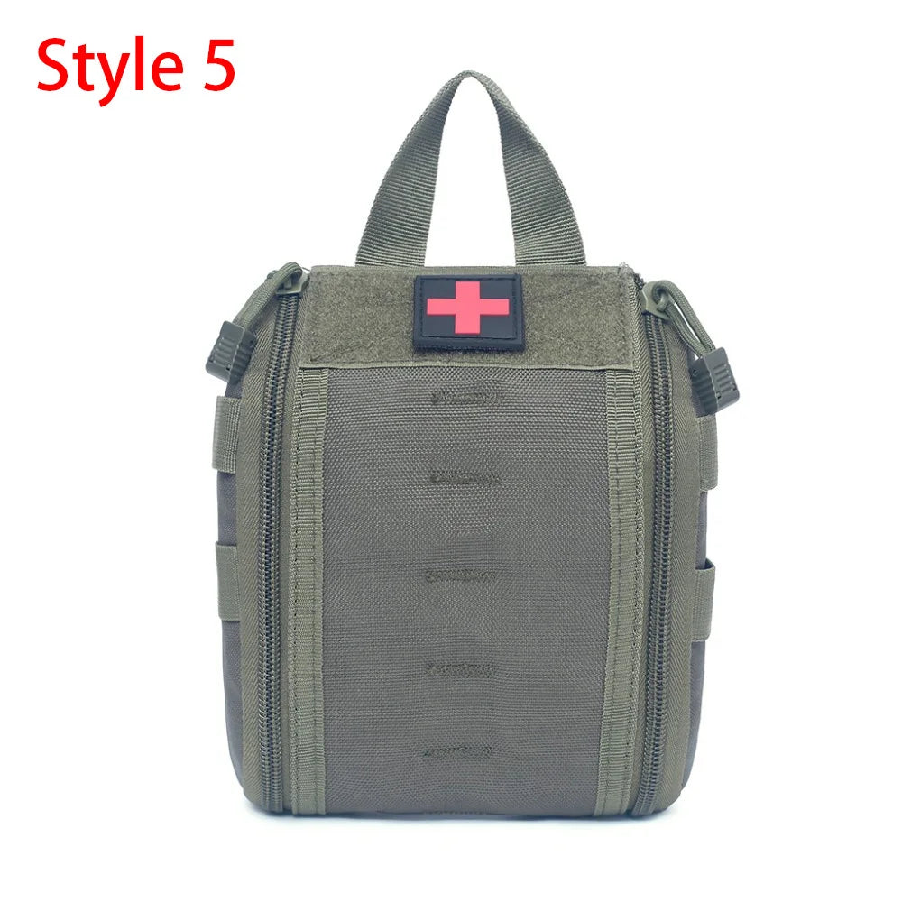 EDC Erste Hilfe Tasche mit Gürtel für Jagd Notfall Outdoor Camping