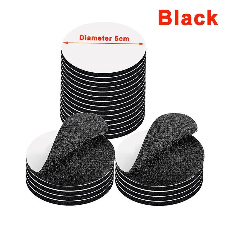 Starke selbstklebende Klettbandstreifen für festen Halt und Ordnung