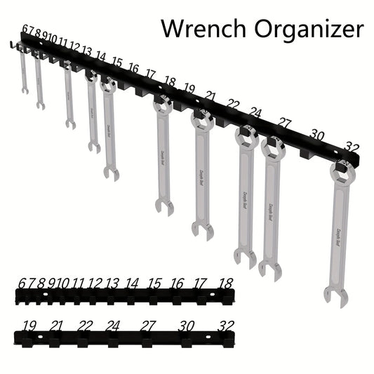Robuster wandmontierter Schrauben Organizer aus Metall