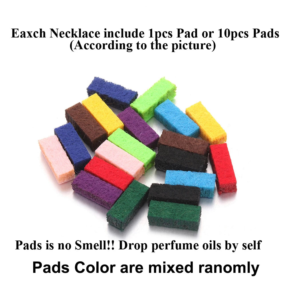 Edelstahl Aromatherapie Anhänger mit Engelsflügel Design