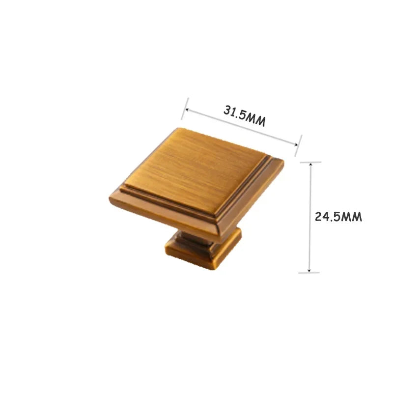 Antike Schrankgriffe aus Messing Zinklegierung für Möbel Küche Türen