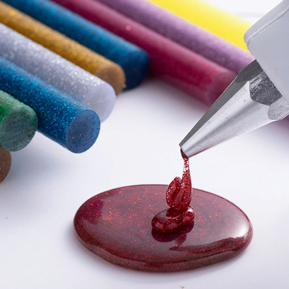 Bunte Hot Melt Klebesticks 7mm/11mm für DIY und Handwerk