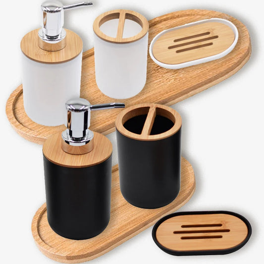 Organizer aus natürlichem Bambusholz in verschiedener Form für Badezimmer und Schmuck - Yabubest - Home & More