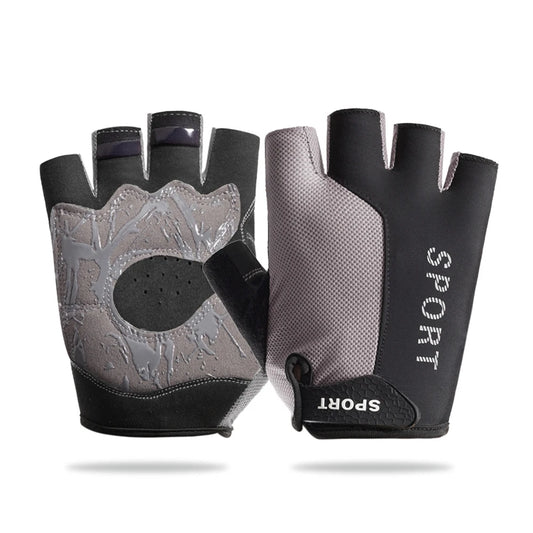 Atmungsaktive Halbfinger Radfahren Handschuhe für Damen und Herren Sport