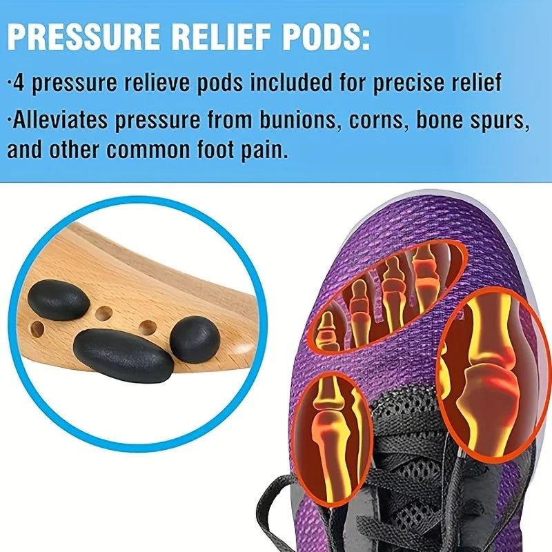 Holz Schuhspanner für Damen und Herren für breite Füße und Ballenzehen