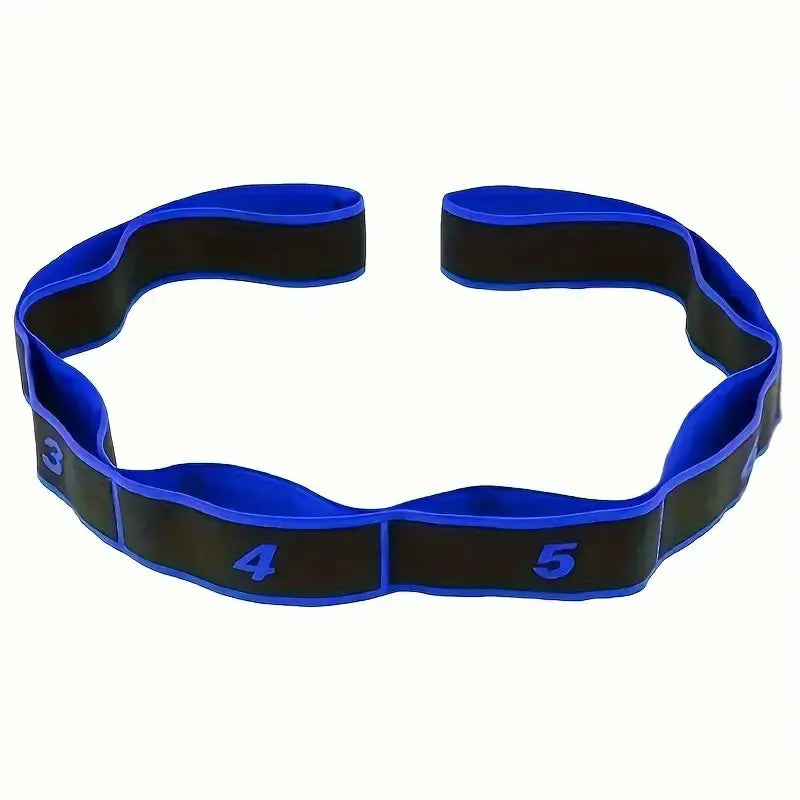 Elastisches Widerstandsband mit 8 Ringen für Pilates und Heimfitness - Yabubest - Home & More